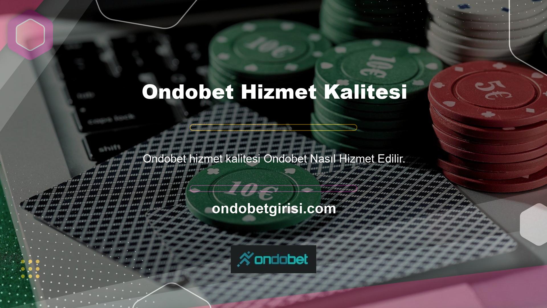 Ondobet Para çekme işlemini kullanarak herhangi bir Ondobet nasıl hizmet edileceği kolayca para çekebilir