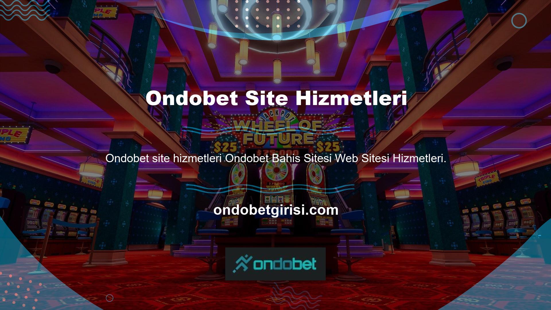 Bahis Sitesi Ondobet Türk ve Çevrimiçi Bahisler sunmaya devam ediyor